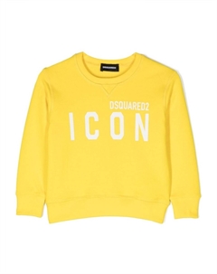 KIDS толстовка с логотипом, желтый Dsquared2