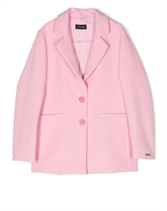 Однобортный пиджак, розовый Monnalisa