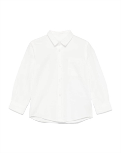 Детская рубашка из хлопка Kids, белый Paolo pecora