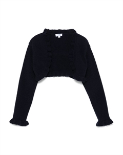 Кардиган с оборками, синий Siola