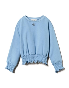 Kids толстовка с круглым вырезом, синий Twinset