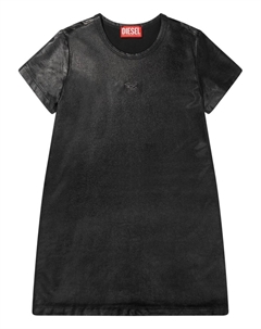 Платье Kids из хлопка, серый Diesel