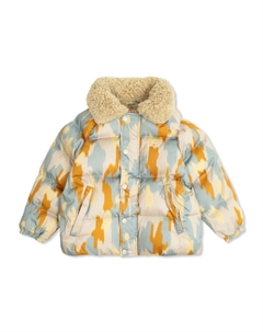 Куртка с нашивкой-логотипом, серый Tinycottons