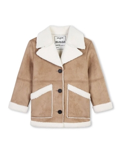 Однобортный пиджак Kids, коричневый Zadig&voltaire