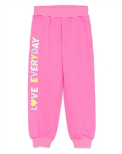 Спортивные брюки с надписью, розовый Billieblush