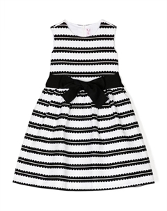 Платье с геометричным узором, белый Il gufo