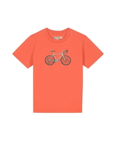 Футболка с принтом BIKE, цвет fiesta Watapparel