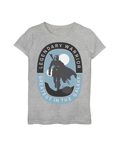 Футболка «Легендарный воин Мандалорца» для девочек 7–16 лет «Звездные войны» Star wars