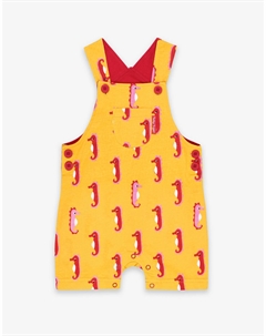 Тканевые брюки Latz mit Seepferdchen Print, желтый Toby tiger