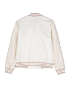 Куртка-бомбер Kids с панельным дизайном, серый Fay