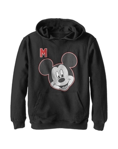 Пуловер с рисунком и надписью 's Mickey Mouse для мальчиков 8–20 лет, толстовка с капюшоном Disney