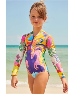 Купальник с длинными рукавами, красный Next