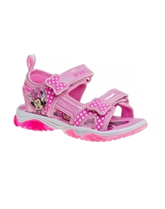 Сандалии с подсветкой для маленьких девочек Disney's Minnie Mouse, розовый Licensed character