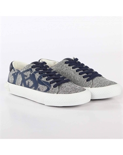 Кроссовки для девочек с принтом логотипа, серый Guess