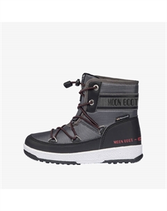 Ботинки jr boy Mid wp 2 чёрные/castlero Moon boot