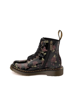 Ботинки 1460 Pascal Patent Boot, цвет Black/Decayed Rose Dr. martens