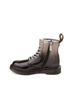Ботинки 1460 8-Eye Patent Boot, цвет Black/Silver Gradient Dr. martens