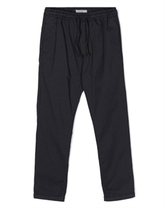 Брюки чинос с эластичным поясом, синий Paolo pecora