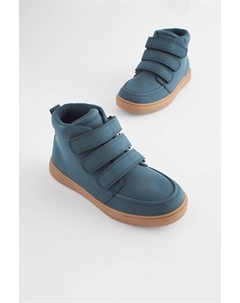 Ботильоны с застежкой-липучкой, синий Next