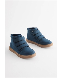 Ботильоны с застежкой-липучкой, синий Next