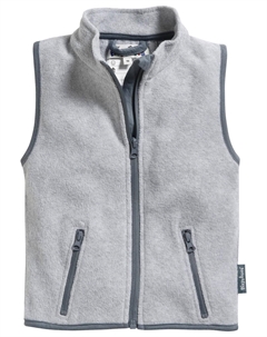 Флисовая куртка Fleece Weste, цвет Grau/Melange Playshoes