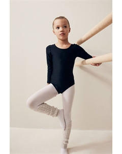 Эластичный купальник боди с длинными рукавами (2 10 лет), черный Next