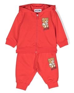Спортивный костюм Teddy Bear, красный Moschino kids