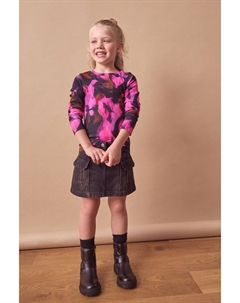 Топ с длинными рукавами в рубчик (3 16 лет), розовый Next