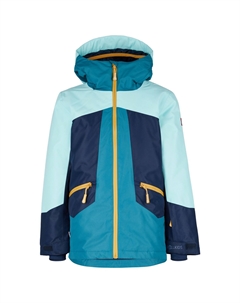 Зимняя куртка Girl's Rauland, цвет Aqua/Teal/Navy/Honey Trollkids