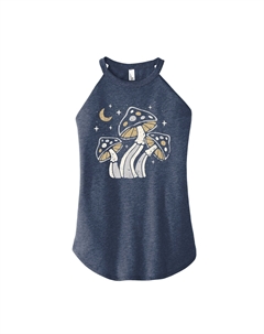 Майка с высоким воротником и высоким воротником для юниоров Moonlit Mushrooms Licensed character