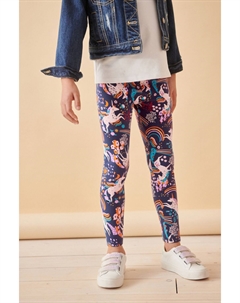 Леггинсы с принтом (3 16 лет), синий Next