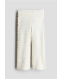 Леггинсы пушистой вязки, белый H&m