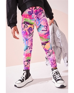 Леггинсы с принтом (3 16 лет), розовый Next