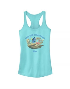 Голубая майка Disney/Pixar «В поисках Немо сохранит наши океаны» для юниоров Licensed character