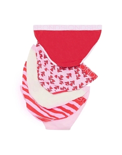 Комплект трусов, 5 предметов, розовый Bonds