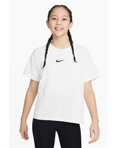 Спортивная футболка из 100% хлопка, белый Nike