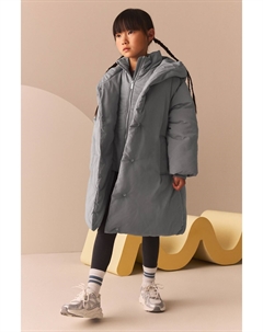 Водонепроницаемое двухслойное утепленное пальто (3 16 лет), серый Next