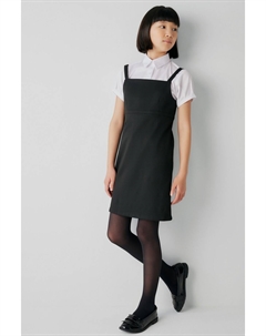 Платье сарафан для девочек выпускного класса, черный Clarks