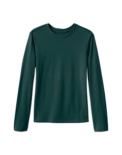 Базовая футболка школьной формы для девочек 2–20 лет, цвет Evergreen Lands' end