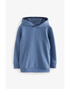 Толстовка с капюшоном из текстурированной ткани (3 16 лет), синий Next