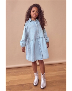 Джинсовое платье Diamante (3 16 лет), синий Next