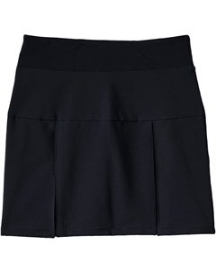 Плиссированная юбка униформы для девочек 4–16 лет, черный Lands' end