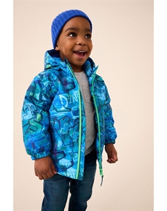 Водонепроницаемое утепленное пальто (3 мес 7 лет), синий Next