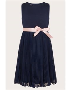 Платье плиссе Sally Scuba, синий Monsoon