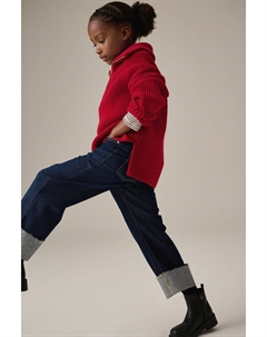 Джемпер с застежкой молнией (3 16 лет), красный Next