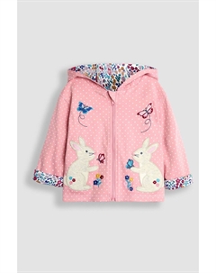 Двусторонняя толстовка с аппликацией, розовый Jojo maman bébé