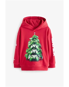 Рождественский толстовка с капюшоном (3 16 лет), красный Next