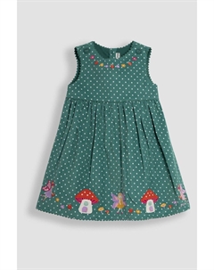 Платье из вельвета, зеленый Jojo maman bébé