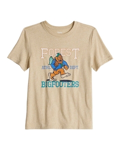 Повседневная футболка с короткими рукавами и рисунком для мальчиков 7–20 лет в цвете Regular и Husky, цвет Sand Heather Bigfoot Sonoma goods for life