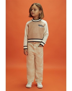 Укороченный джемпер из шерсти и кашемира McLaren f1, коричневый Reiss x mclaren f1 team